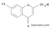 Molecular Structure of 114741-22-9 (7-chloro-4-oxo-4H-chromene-2-carboxylic acid)